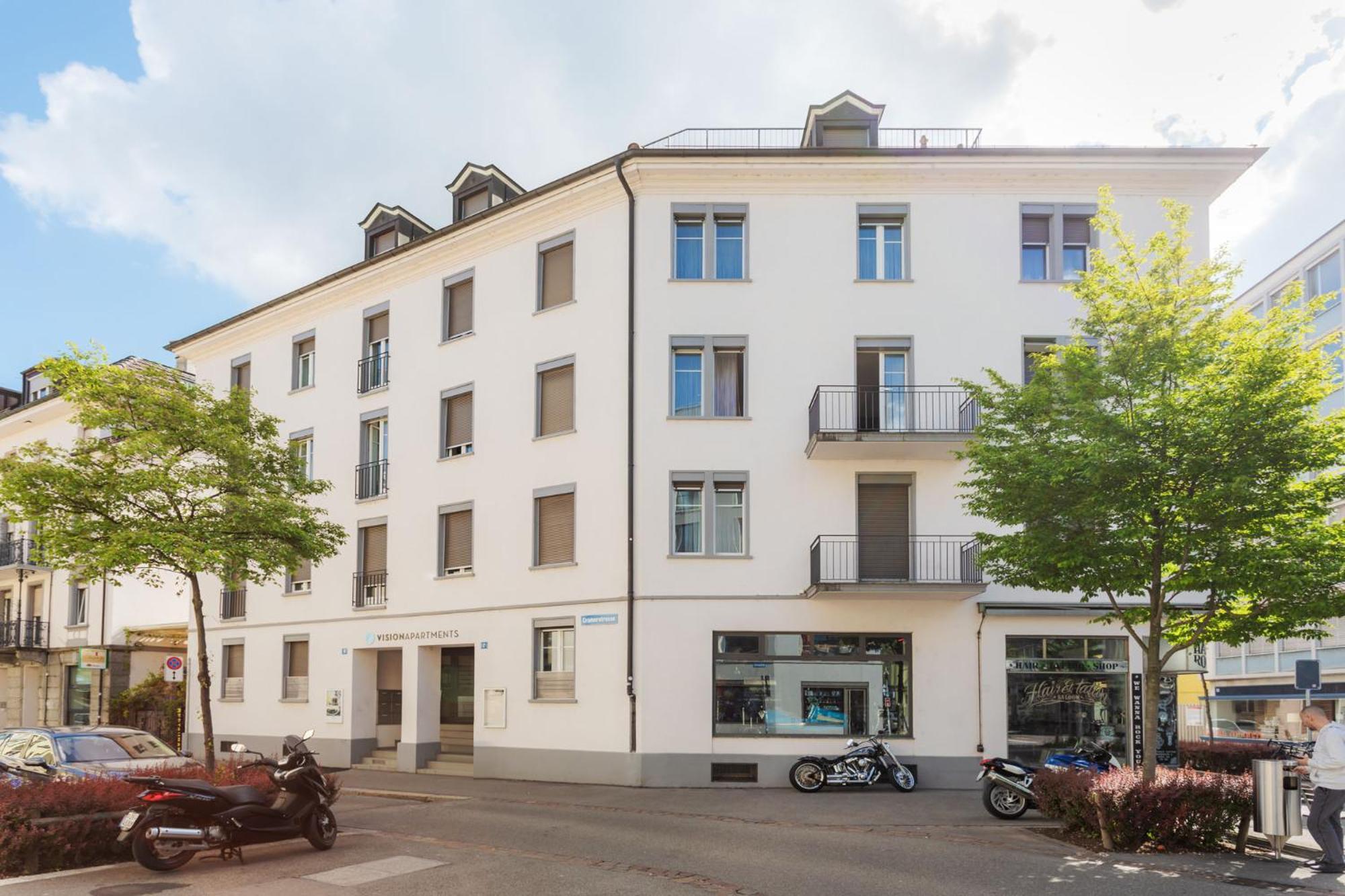 Visionapartments Cramerstrasse 8-12 - Contactless Check-In Zurique Exterior foto